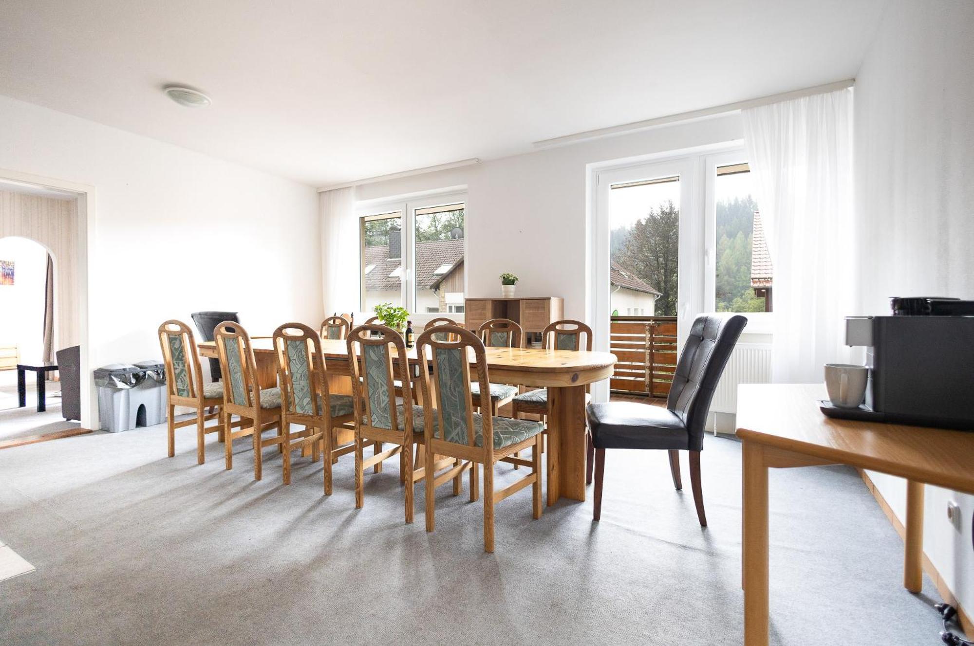 Apartmenthaus Am Waldrand- Kueche - Fruehstueck - Balkon Вільдеманн Екстер'єр фото
