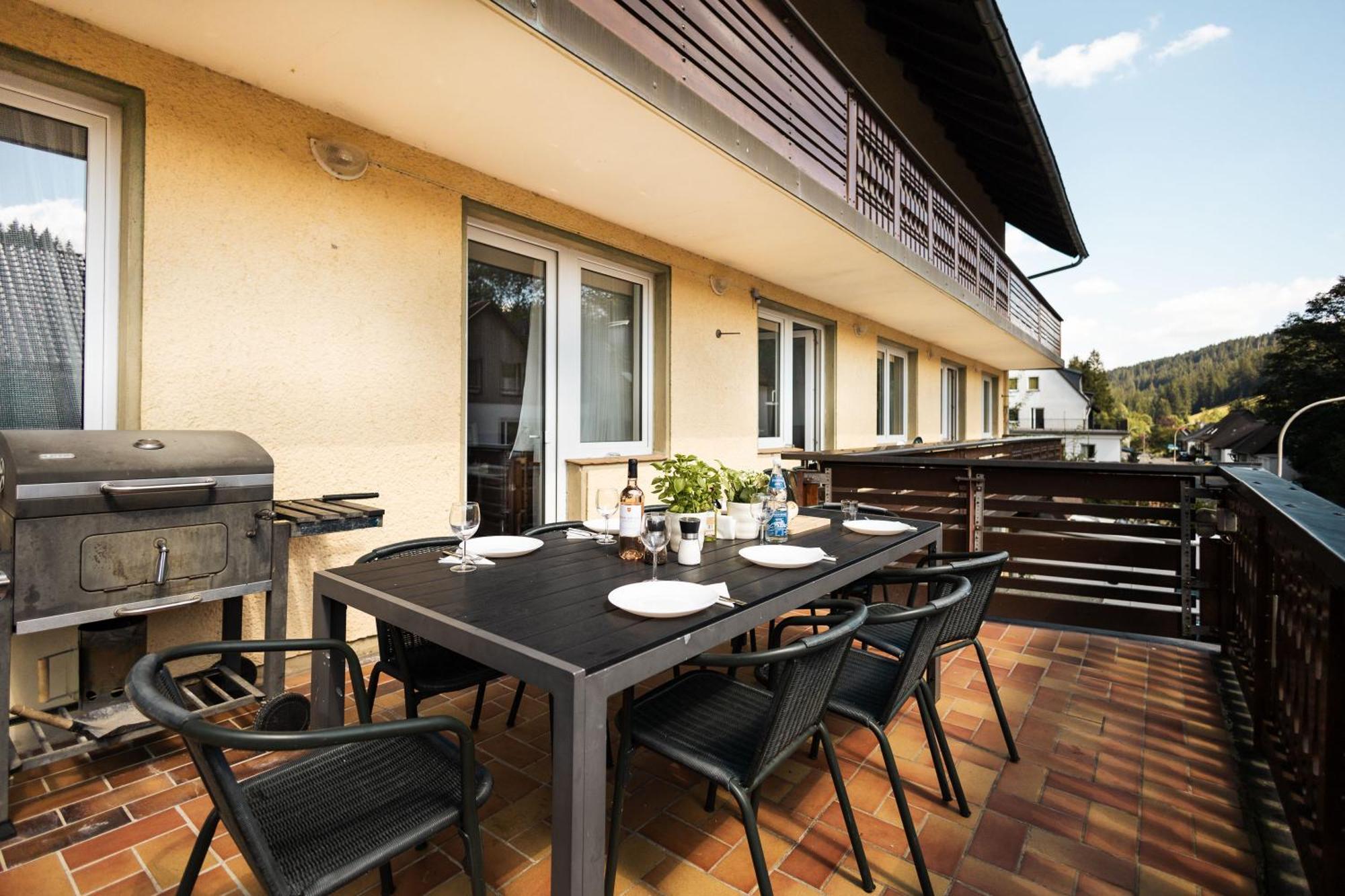 Apartmenthaus Am Waldrand- Kueche - Fruehstueck - Balkon Вільдеманн Екстер'єр фото