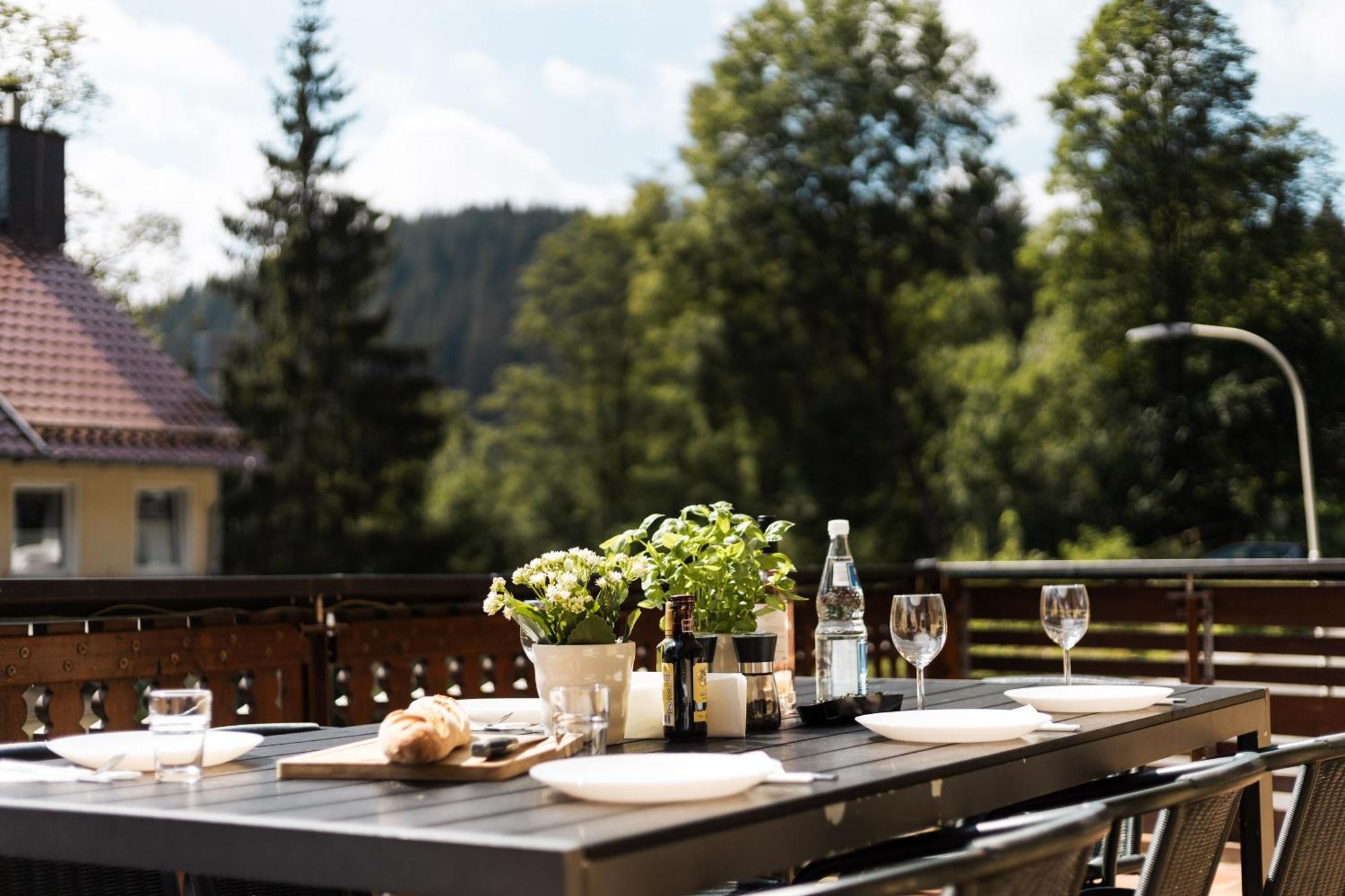 Apartmenthaus Am Waldrand- Kueche - Fruehstueck - Balkon Вільдеманн Екстер'єр фото
