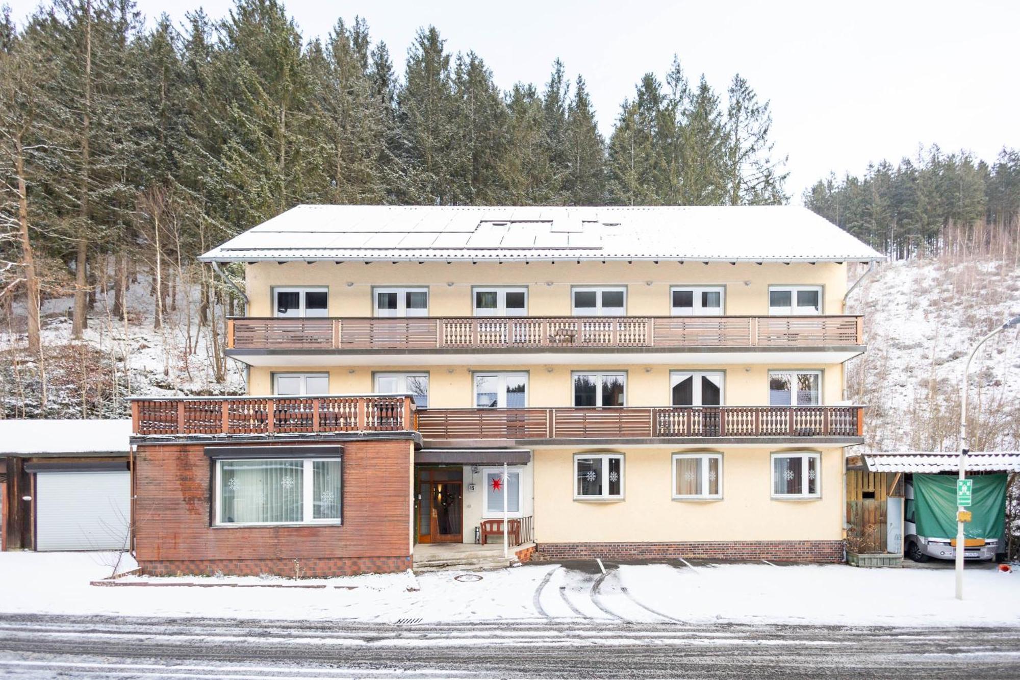 Apartmenthaus Am Waldrand- Kueche - Fruehstueck - Balkon Вільдеманн Екстер'єр фото